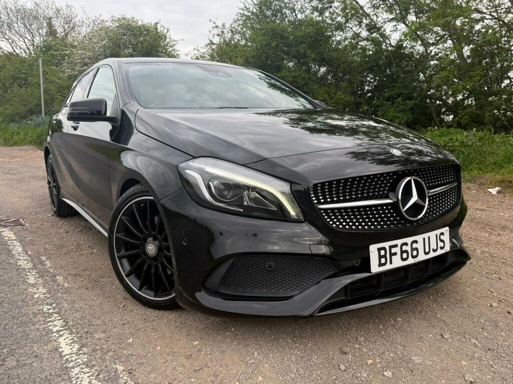 Mercedes-Benz A Class 2.1 A200d Amg Line Premium 7G-dct Euro 6 Ss 5 BF66UJS Black #5