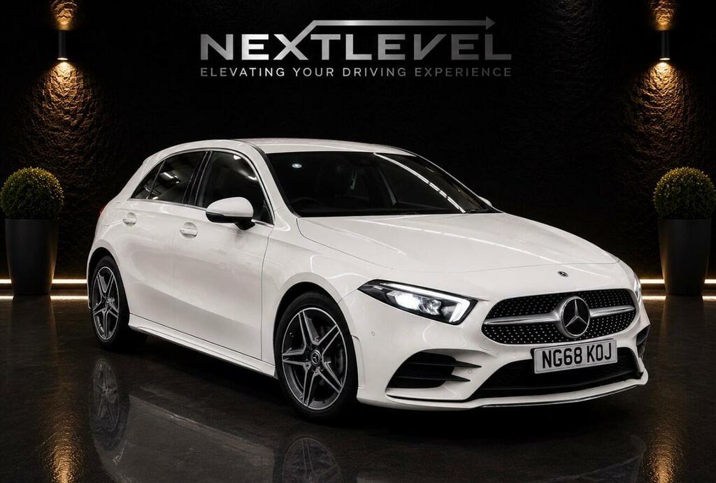 Mercedes-Benz A Class 1.5 A180d Amg Line Executive 7G-dct Euro 6 Ss White