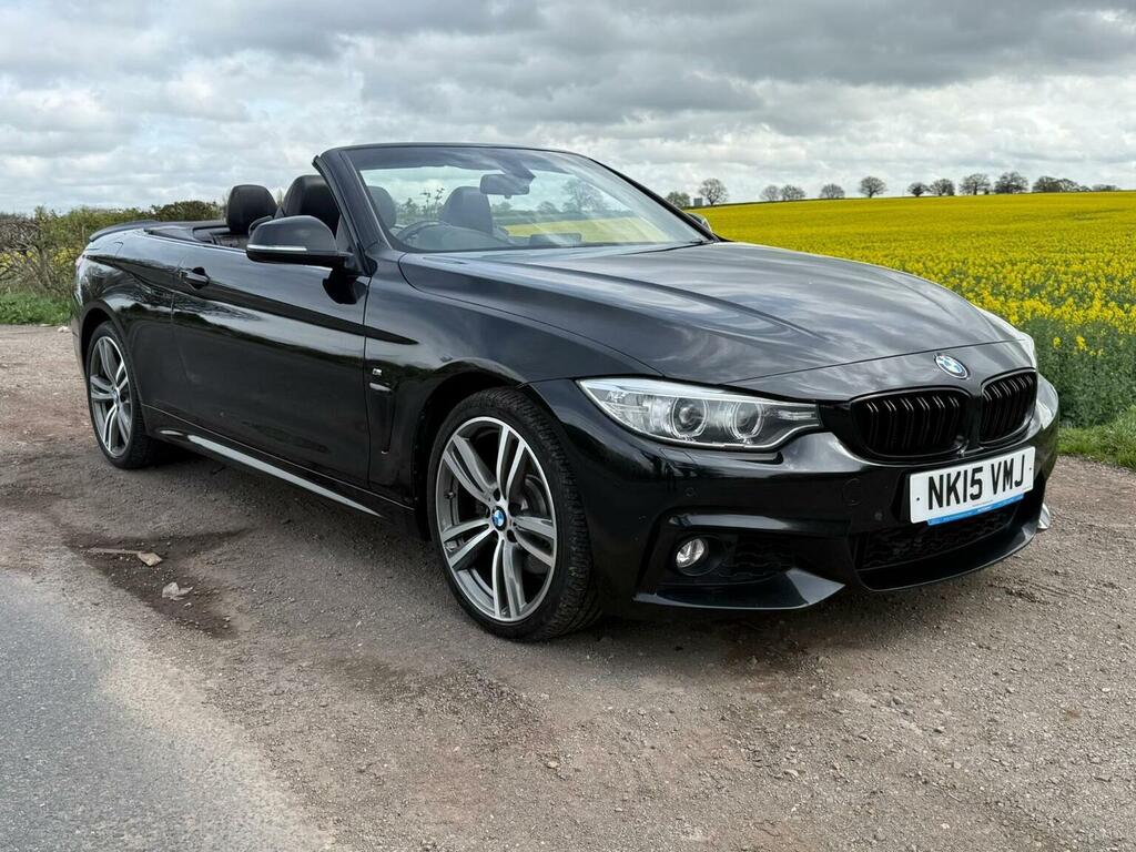 BMW 4 Series 3.0 435D M Sport Xdrive Euro 6 Ss NK15VMJ Black #2