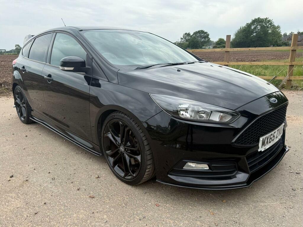 Ford Focus 2.0 Tdci St-2 Euro 6 Ss MX65ZVU Black #3