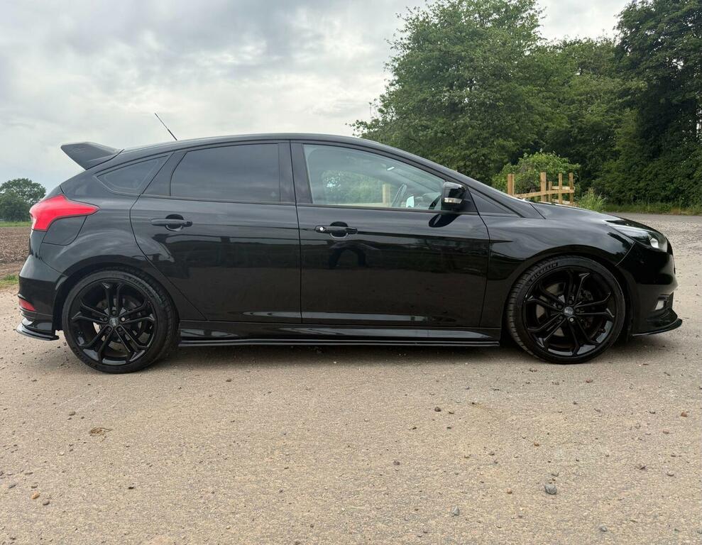 Ford Focus 2.0 Tdci St-2 Euro 6 Ss MX65ZVU Black #4