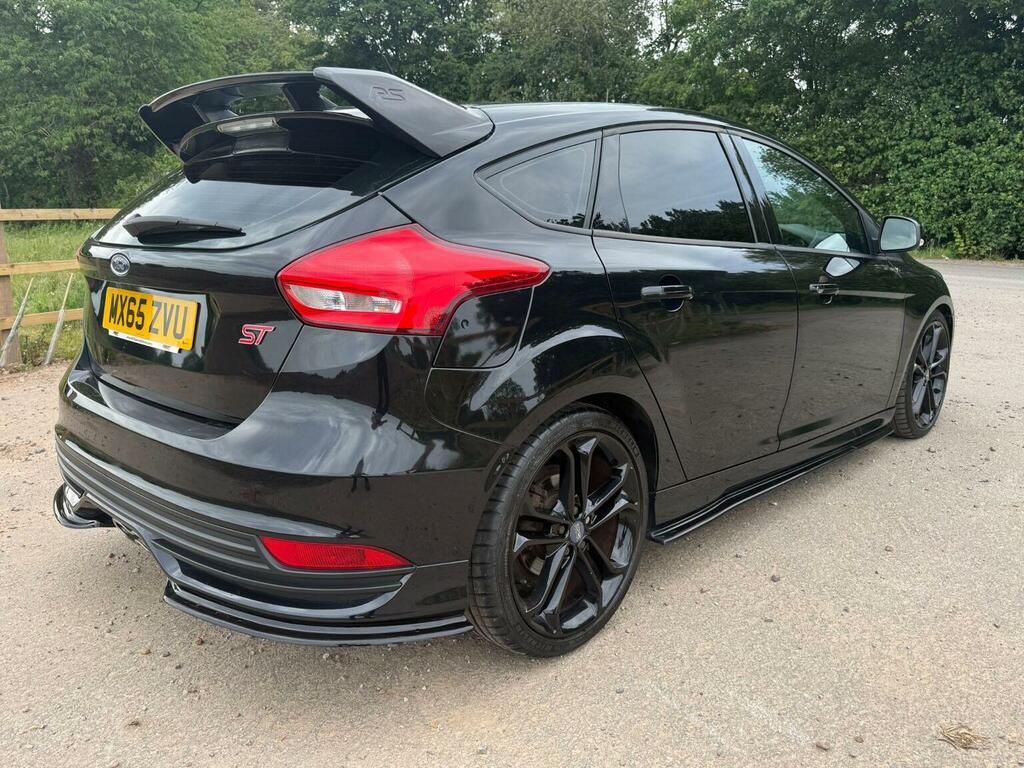Ford Focus 2.0 Tdci St-2 Euro 6 Ss MX65ZVU Black #5