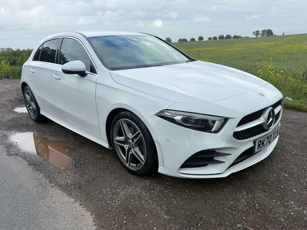Mercedes-Benz A Class 1.3 A180 Amg Line Executive 7G-dct Euro 6 Ss RK70TLN White #3