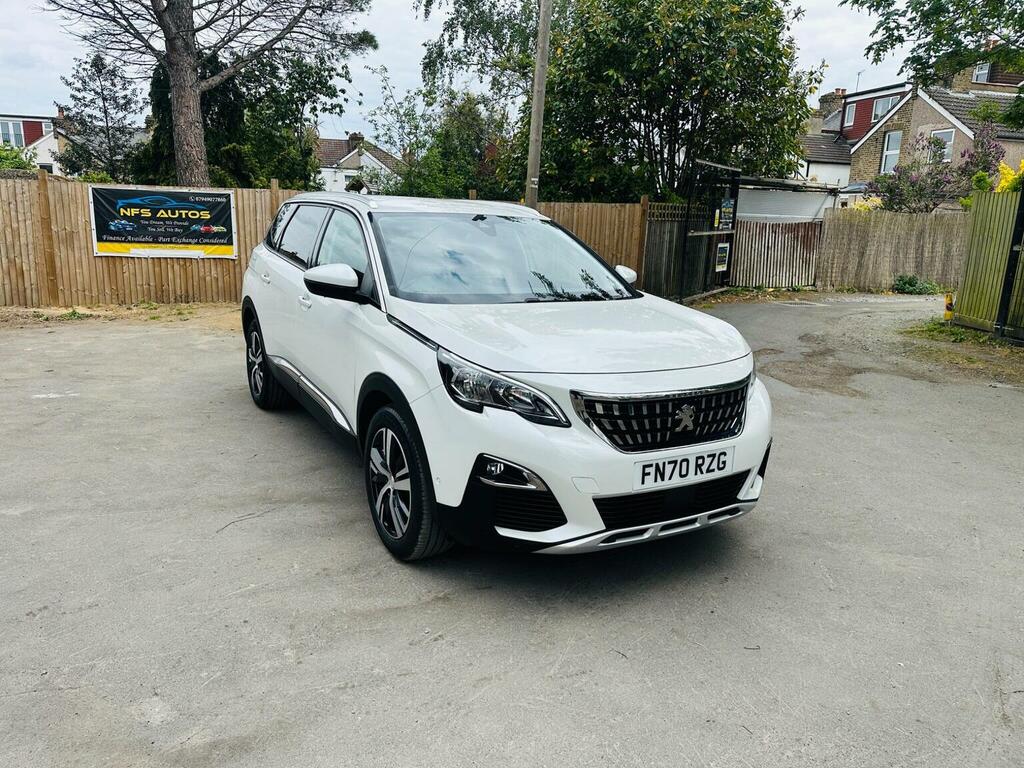 Peugeot 5008 Suv 1.2 Puretech Allure Eat Euro 6 Ss 2020 White