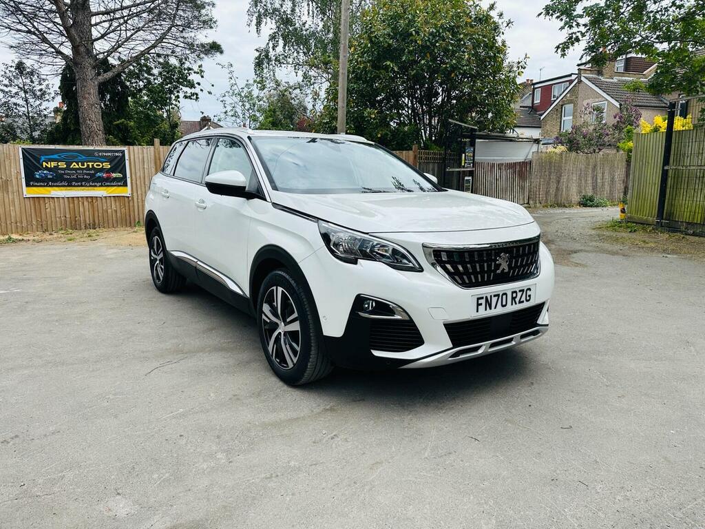 Peugeot 5008 Suv 1.2 Puretech Allure Eat Euro 6 Ss 2020 White #5