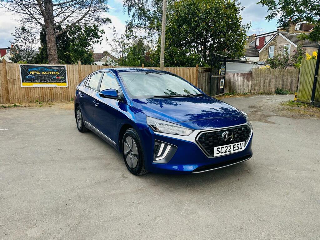 Hyundai Ioniq Hatchback 1.6 H-gdi Premium Dct Euro 6 Ss Blue #2