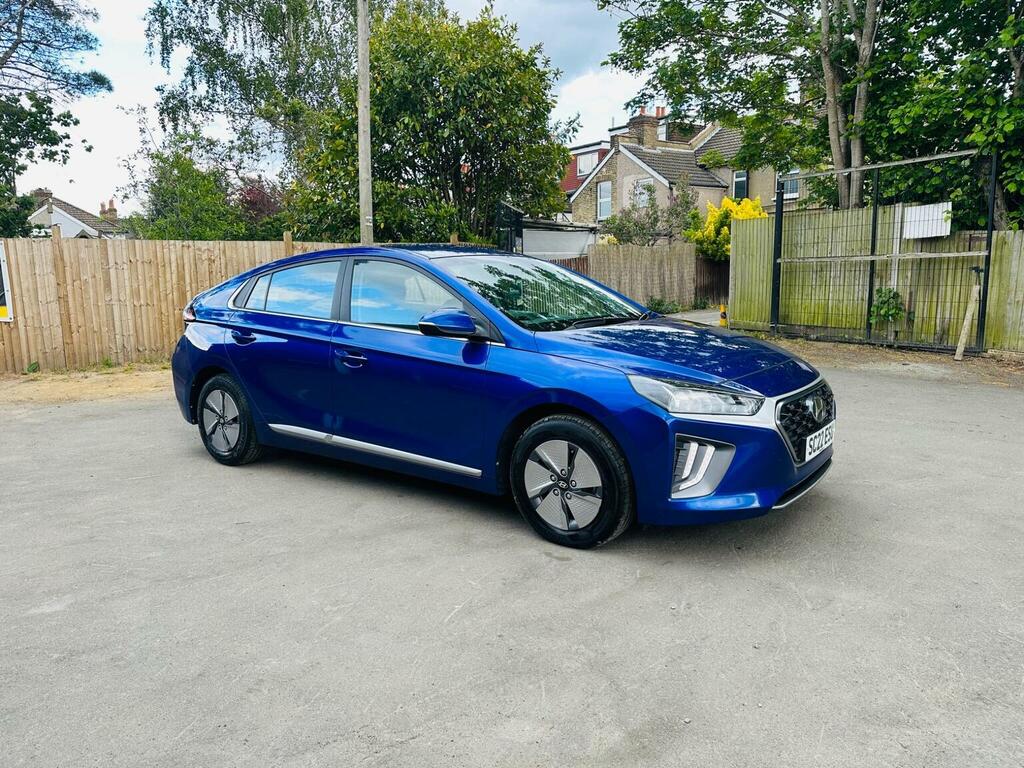 Hyundai Ioniq Hatchback 1.6 H-gdi Premium Dct Euro 6 Ss Blue #4