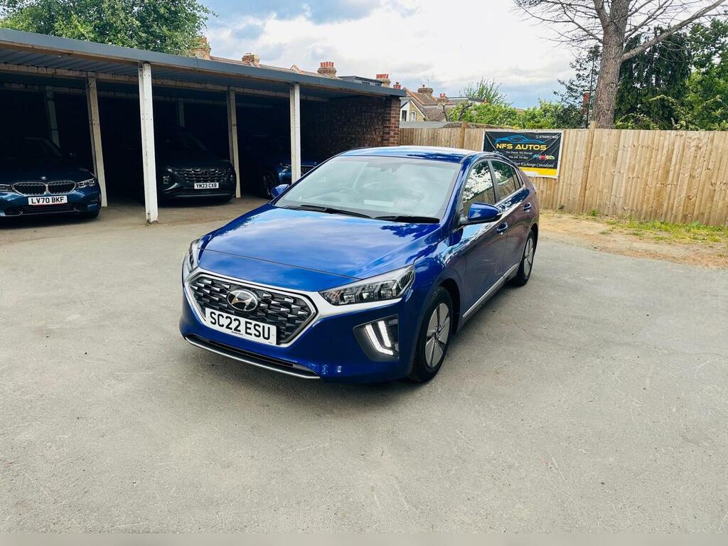 Hyundai Ioniq Hatchback 1.6 H-gdi Premium Dct Euro 6 Ss Blue #6
