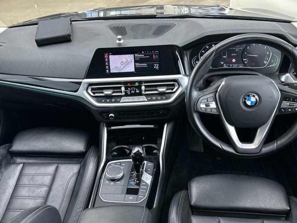 BMW 3 Series Saloon 2.0 318I Sport Euro 6 Ss 2021 LR21XSG Black #5