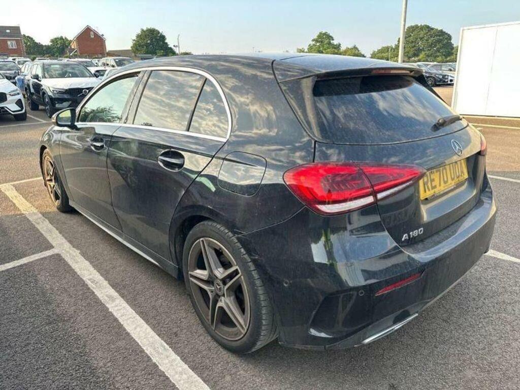 Mercedes-Benz A Class Hatchback 1.3 A180 Amg Line Executive 7G-dct Eur RE70UOA Black #3