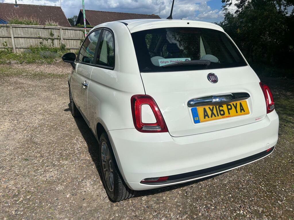 Fiat 500 1.2 Eco Pop Star Euro 6 S S AX16PYA White #5