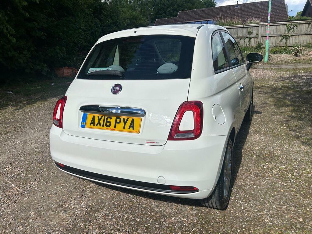 Fiat 500 1.2 Eco Pop Star Euro 6 S S AX16PYA White #6
