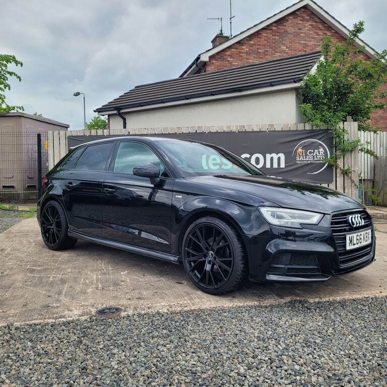 Audi A3 1.6 Tdi S Line Black