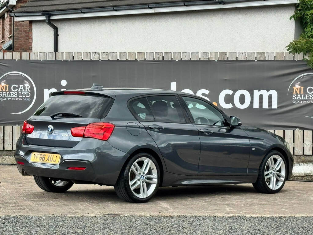 BMW 1 Series 116D M Sport Nav YF66XUJ Grey #6