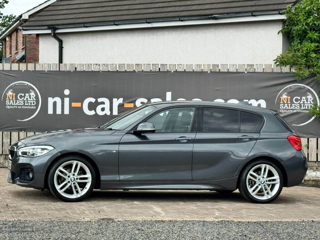BMW 1 Series 116D M Sport Nav YF66XUJ Grey #3