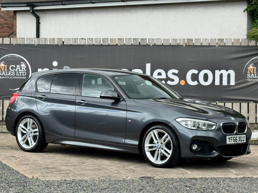 BMW 1 Series 116D M Sport Nav YF66XUJ Grey #2