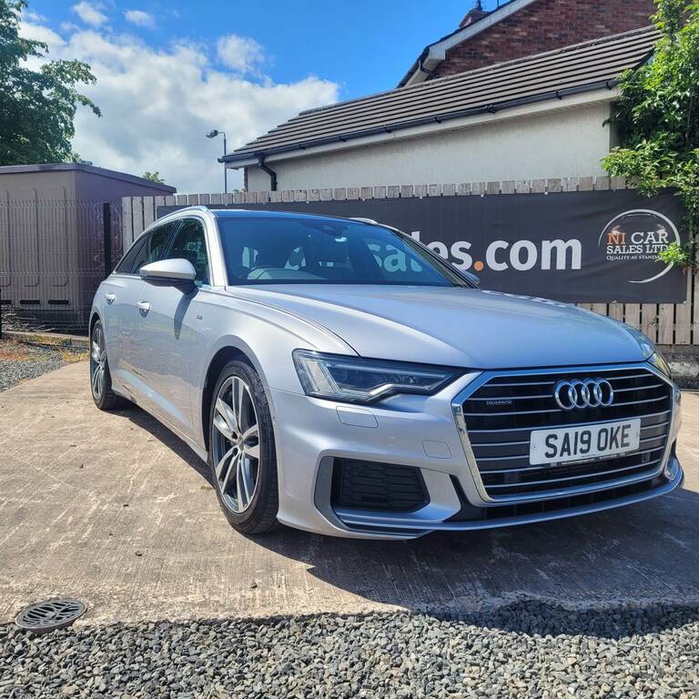 Audi A6 45 Tfsi Quattro S Line S Tronic SA19OKE Silver #2