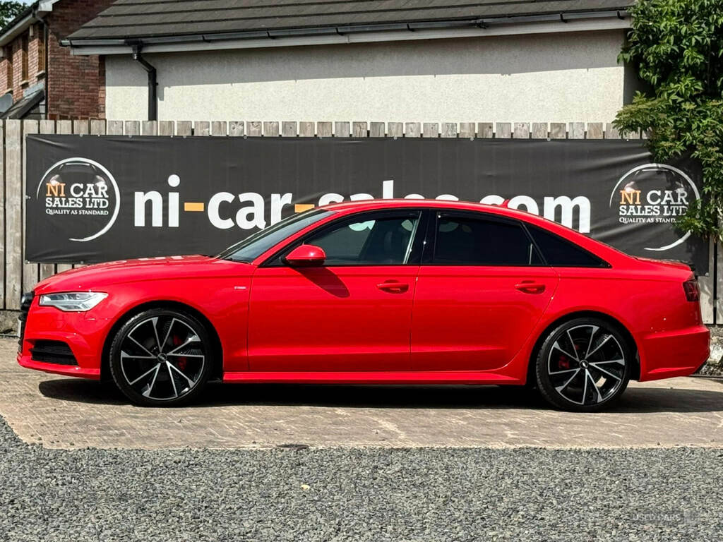 Audi A6 2.0 Tdi Ultra Black Edition Red #2