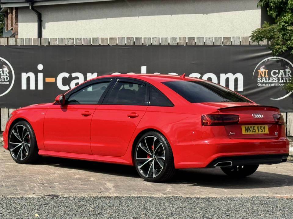 Audi A6 2.0 Tdi Ultra Black Edition Red #6