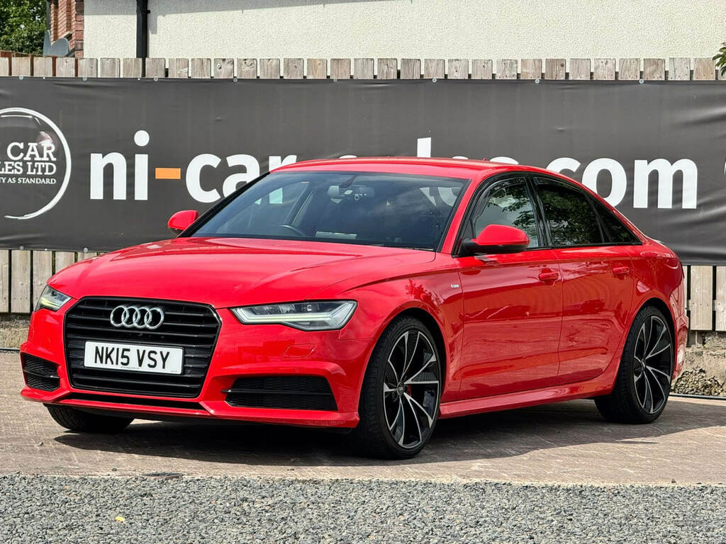 Audi A6 2.0 Tdi Ultra Black Edition Red