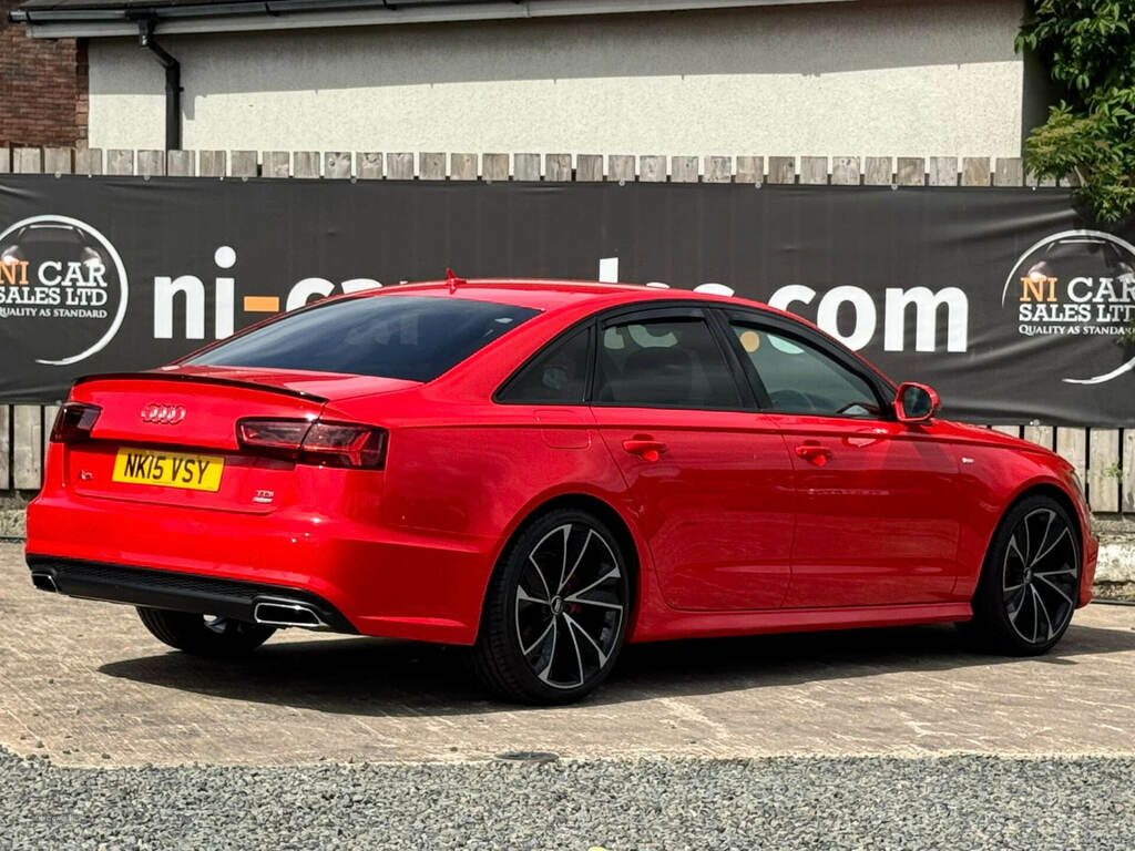 Audi A6 2.0 Tdi Ultra Black Edition Red #3