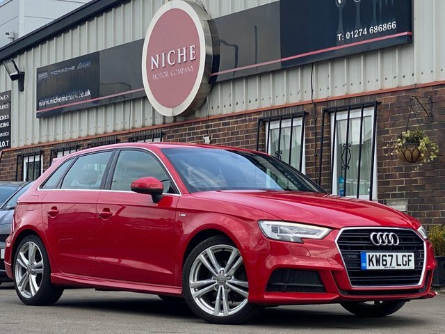 Audi A3 Tdi S Line Sportback Red