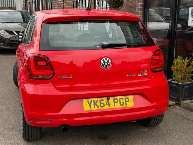Volkswagen Polo Tsi Bluemotion Tech Se YK64PGP Red #6
