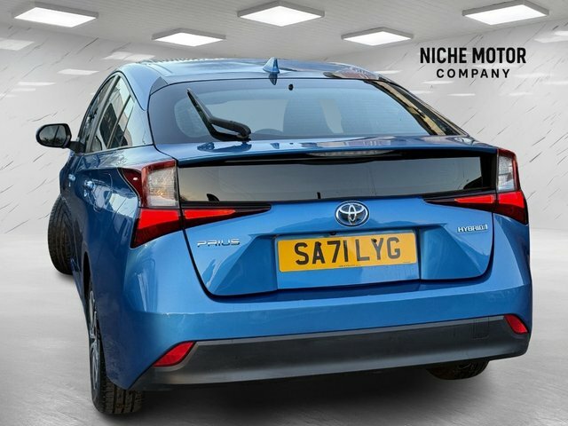 Toyota Prius Vvt-h Active Cvt Euro SA71LYG Blue #6