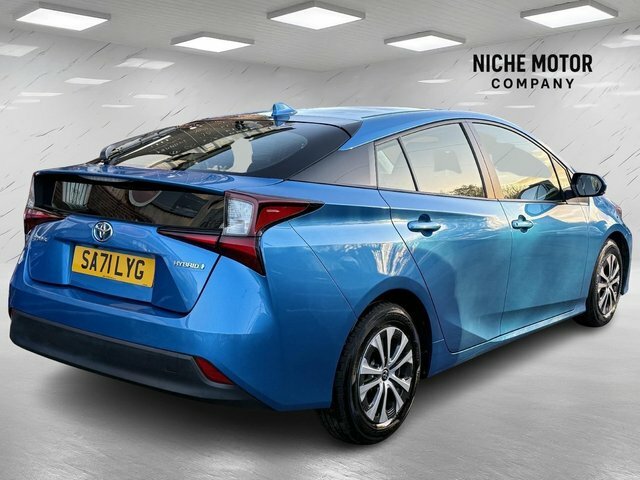 Toyota Prius Vvt-h Active Cvt Euro SA71LYG Blue #5
