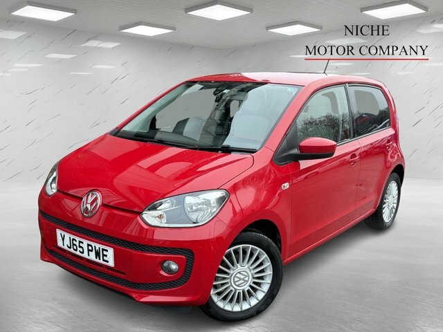 Volkswagen Up High Up Hatchback YJ65PWE Red #4