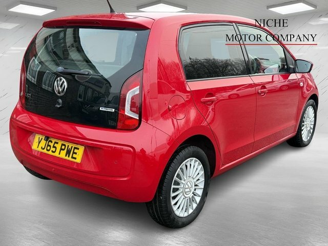 Volkswagen Up High Up Hatchback YJ65PWE Red #5
