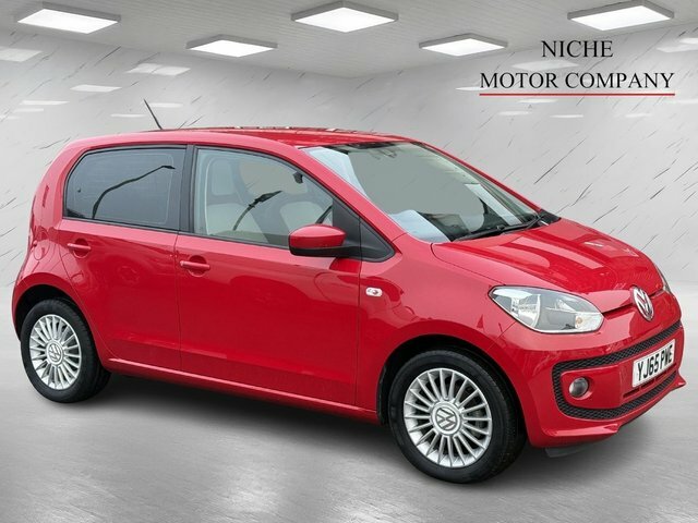 Volkswagen Up High Up Hatchback YJ65PWE Red #6