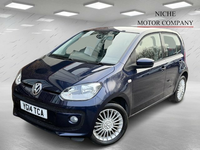 Volkswagen Up High Up Hatchback YG14TCA Blue #4