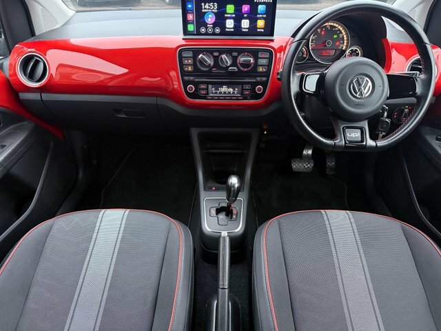 Volkswagen Up High Up Hatchback YD63OBC Orange #3