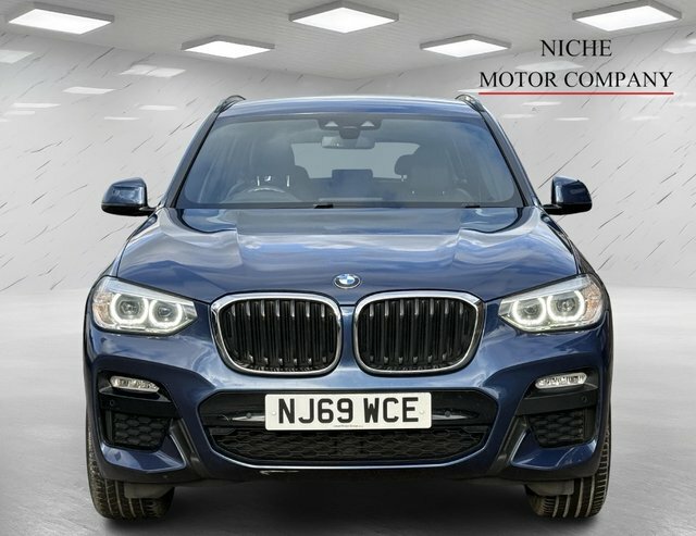 BMW X3 20D M Sport NJ69WCE Blue #2
