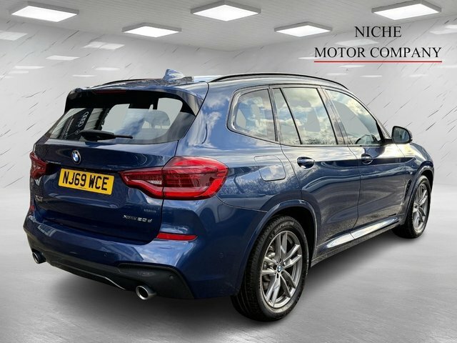 BMW X3 20D M Sport NJ69WCE Blue #5