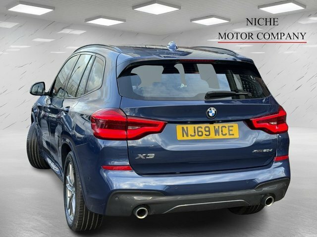 BMW X3 20D M Sport NJ69WCE Blue #6