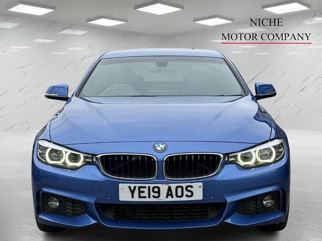 BMW 4 Series Gran Coupe 420D M Sport YE19AOS Blue #2
