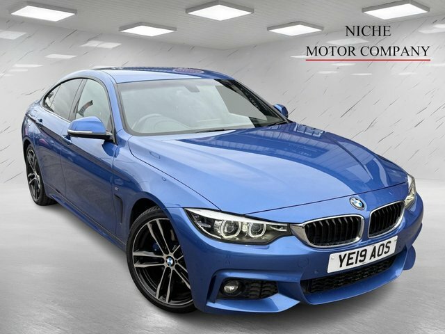 BMW 4 Series Gran Coupe 420D M Sport YE19AOS Blue #6