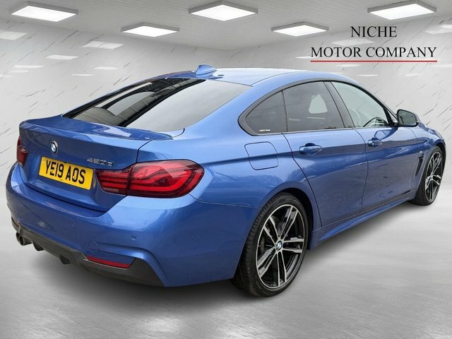 BMW 4 Series Gran Coupe 420D M Sport YE19AOS Blue #5