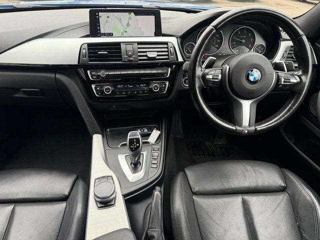BMW 4 Series Gran Coupe 420D M Sport YE19AOS Blue #3