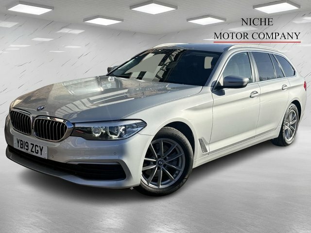 BMW 5 Series 520D Se Touring YB19ZGY Silver #4
