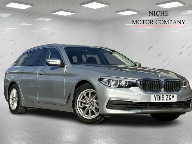 BMW 5 Series 520D Se Touring Silver
