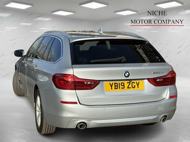 BMW 5 Series 520D Se Touring YB19ZGY Silver #6