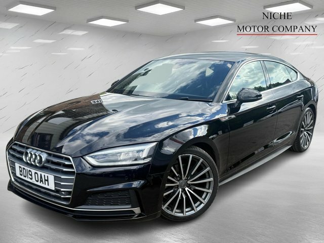 Audi A5 Tfsi 35 S Line BD19OAH Black #4