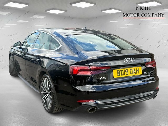 Audi A5 Tfsi 35 S Line BD19OAH Black #6