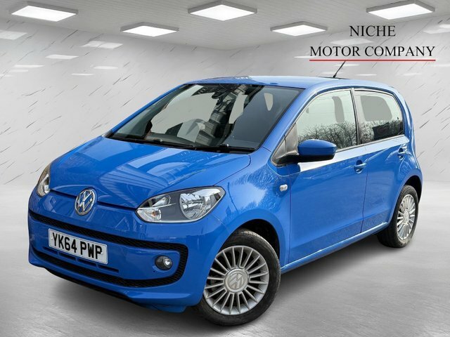 Volkswagen Up High Up Hatchback YK64PWP Blue #4