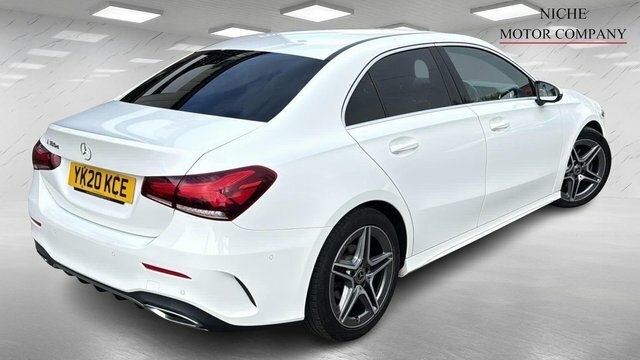 Mercedes-Benz A Class A180d Amg Line Executive YK20KCE White #4