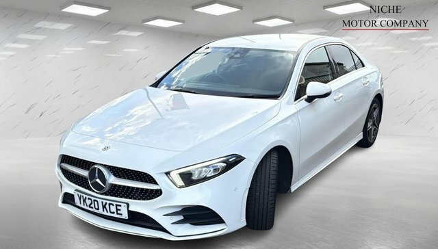 Mercedes-Benz A Class A180d Amg Line Executive YK20KCE White #2