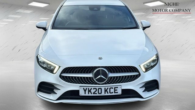 Mercedes-Benz A Class A180d Amg Line Executive YK20KCE White #5